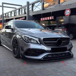 W117 Fl Cla45 Bumper Amg Front Lip Bodykit Cla