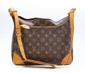 LV Vintage Monogram Boulogne Shoulder Bag