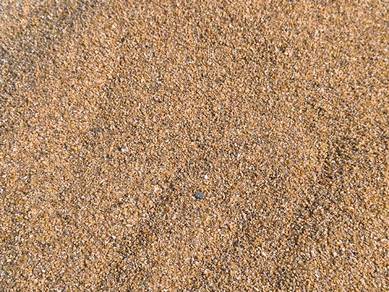 Aquarium decorations sand