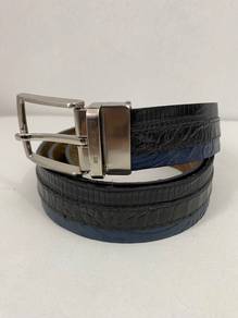 ETRO Exotic Textured Leather Belt