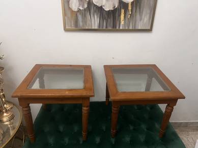Meja Tepi / meja coffee Kayu Yati