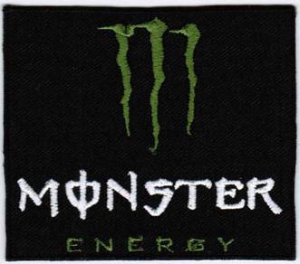 Monster Energy Drink Motorcycle Car Racing Patch