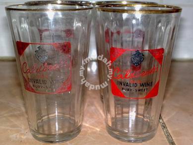 Cawan gelas vintage Caldbeck shot glass cup 4