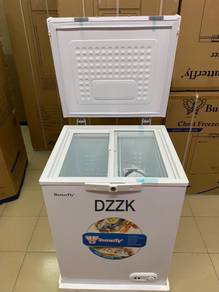 116 liter fridge brand new ready stock butterfly