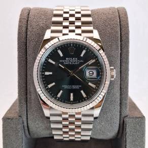 Like New Sept 2025 Rolex Datejust 36 Mint Green