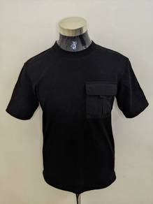 tshirt GU japan oversize nylon pocket