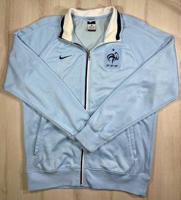Nike France Light Blue Track Top #BV Used