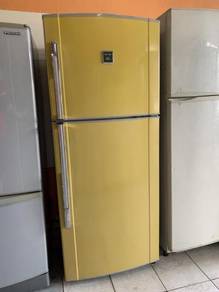 Sharp 2doors Peti Sejuk Ais fridge Refrigerator