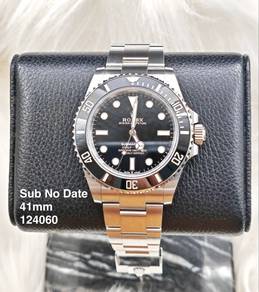 Rolex Submariner No Date 124060 41mm NEW 2026