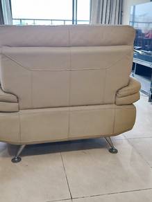 Used Lorenzo leather sofa 3+1
