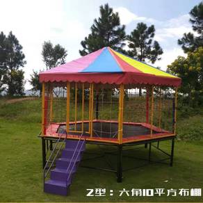 Trampoline Jumping Bed Playground Park Kindergarte