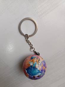 Alice Wonderland 3D puzzle key chain