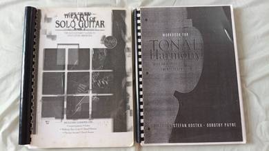 The Art of Solo Guitar Workbook for Tonal Harmony