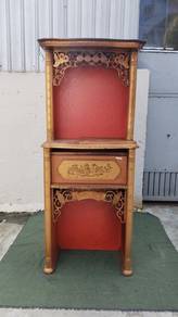 YE38A Altar Cabinet Prayer Worship Cabinet Table