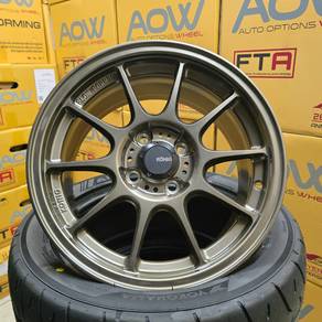 NEW RIM 15x7.5 4x100 KONIG DEKAGRAM MYVI VIOS CITY