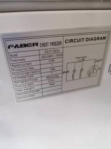 Dual Cooling Freezer by Faber (148L) sept