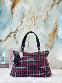 Coach Poppy Tartan Plaid