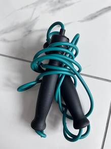 Decathlon DOMYOS Jump Rope Teal and Black