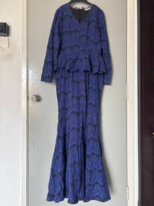 Long Dress ZALIA Peplum Mermaid