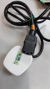 3-pin plug with 1.8m cable for home appliances