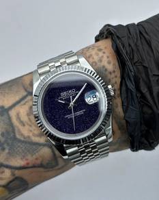Custom Seiko Mod 39mm Midnight Stardust Premium Da