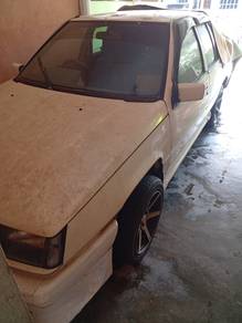 Proton Saga  in Kuala Ketil, KDH