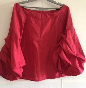 Baju blouse lengan ropol