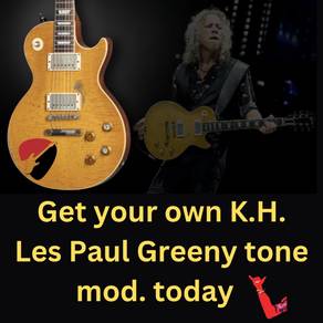 KH Metallica Les Paul Greeny Mod