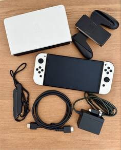 Nintendo Switch OLED, Ring Fit and Games