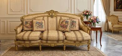 Vintage Paris 3 seater sofa