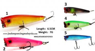 Crazy bait 3d laser large splash popper lure