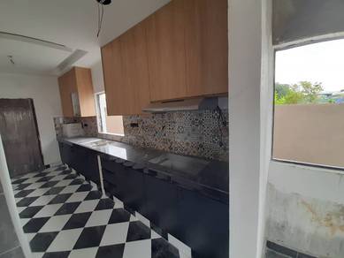 Kitchen cabinet laminated formica door sloid door