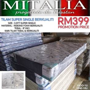 Tilam Super Single Berkualiti | Single Mattress