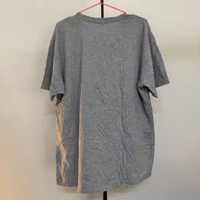 Plus size 4XL grey t-shirt