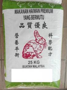 Premium Makanan Arnab Rabbit Food 25kg FY