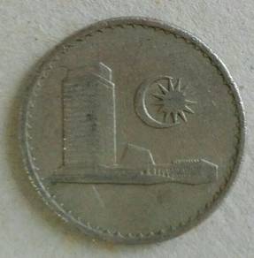 Malaysia Parliament coin 20 sen 1978 Keydate