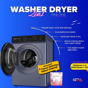 Khind Dryer Mesin Basuh 2in1 Ansuran KT
