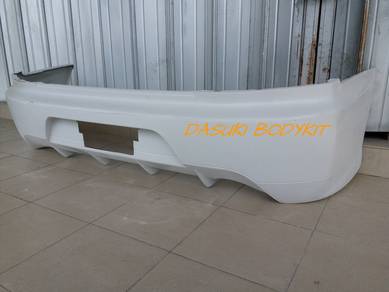 Rear Bumper Mitsubishi Evolution 9 Fiber oem