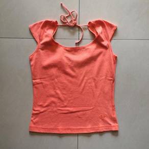 Quicksilver - Orange Halter Top