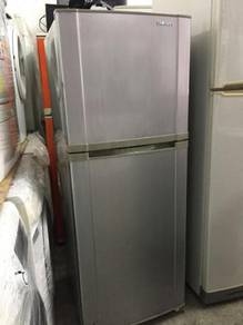 Grey Samsung Fridge Ice Refrigerator Peti Sejuk