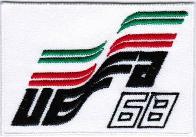 1968 3rd Italy UEFA European Championship Patch