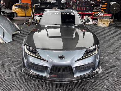 Toyota Supra A90  Bonnet Hood  VRS LB SB Carbon