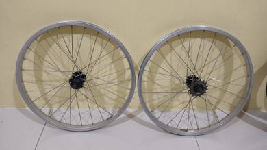 rim basikal 20 inch sepasang
