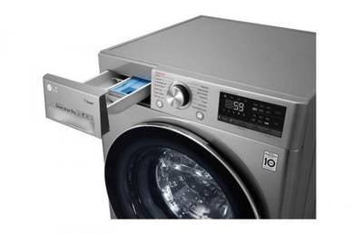 LG Front Load 10.5kg Washer n 7kg Dryer FV1450H2B