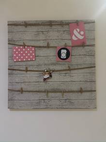 Wall deco hanging clip memo photo