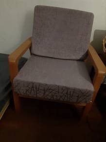 Wooden arm chair