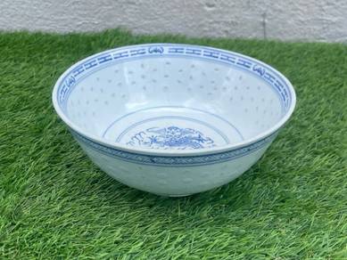 C117 Mangkuk 8 Inches Porcelain Soup Bowl