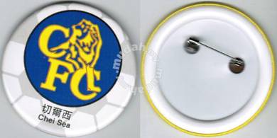 Chelsea Premier League Football Button Badge 58mm