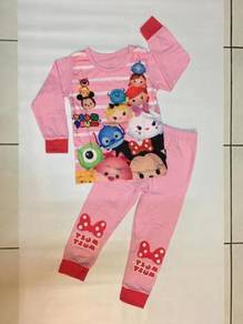 Disney Tsum Tsum Long Sleeve Children Pyjamas