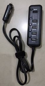Rocketek Car Charger with 5 USB Ports